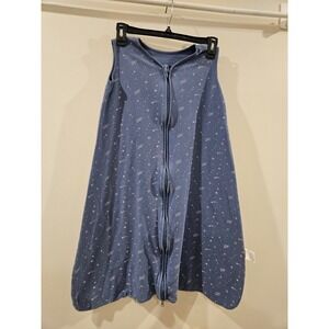 Univvoll Baby Sleep Sack Blue Celestial Cotton Wearable Blanket XL 18-24m